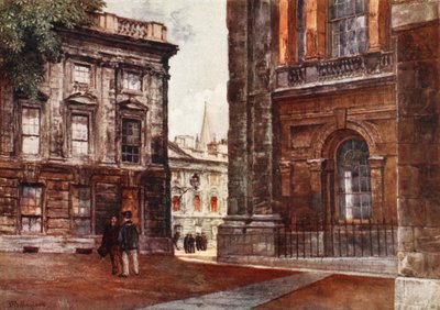 Christ Church, Peckwater Quadrangle, 1903 by John Fulleylove
